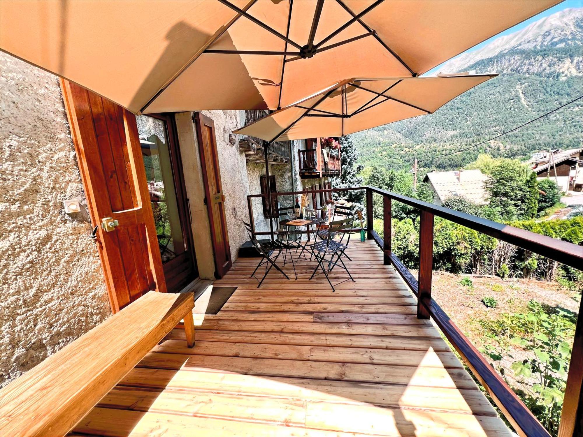 Charmante Maison De Montagne Briançon 외부 사진